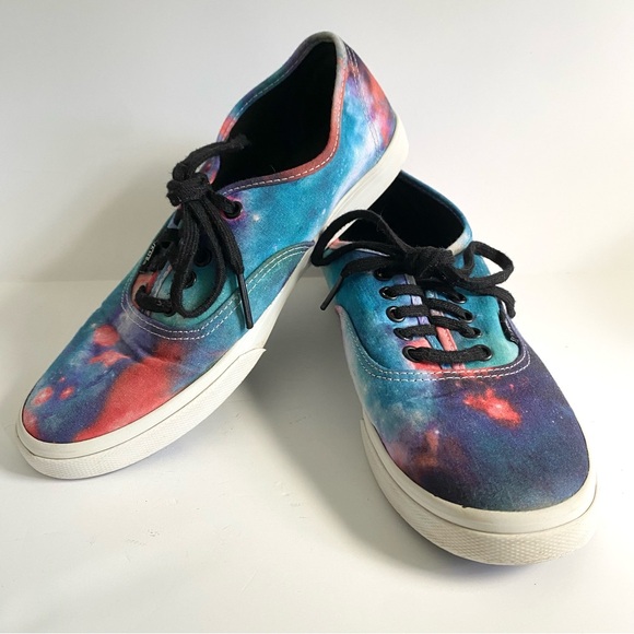 Vans Cosmic Galaxy Nebula Lo Pro Skate Athletic Sneaker Shoes Women's 8 mens 6.5 - Picture 9 of 9